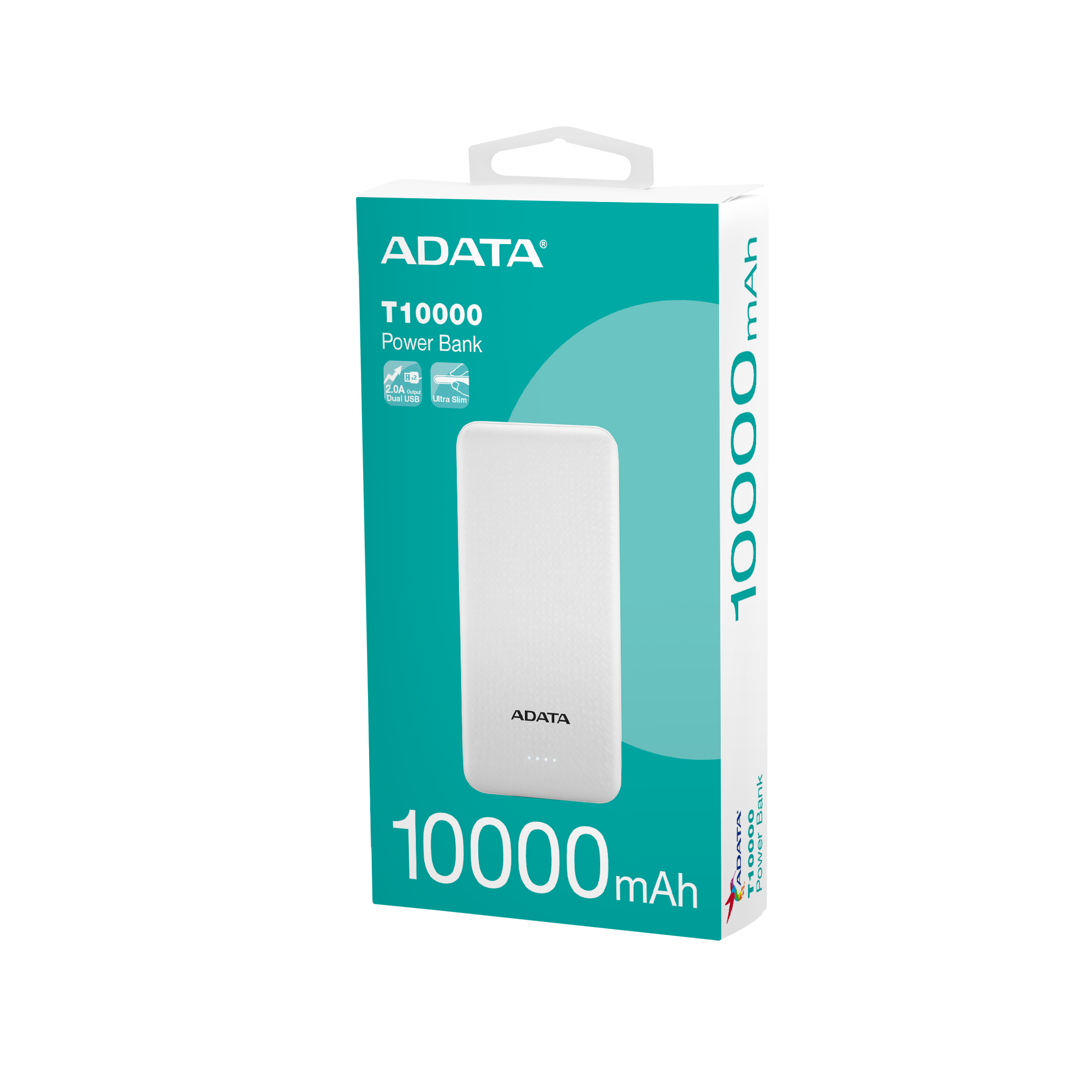 The slim and compact ADATA T10000 with 10,000mAh