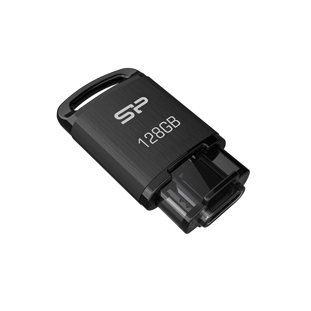 فلش سیلیکن پاور Type C 64GB USB3.2 (Gen1) Mobile C10 مشکی 1
