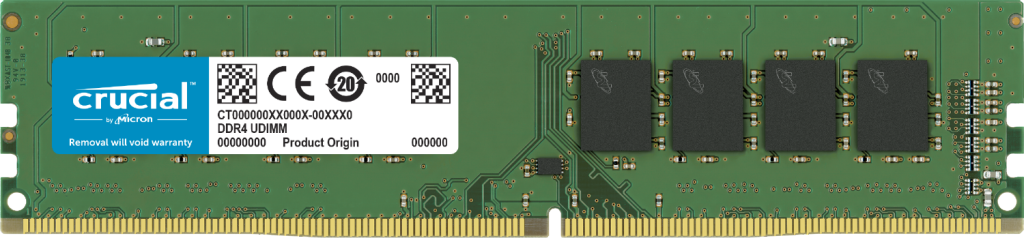 رم 8 گیگ کامپیوتر کروشل  DDR4 2666 MHz UDIMM
