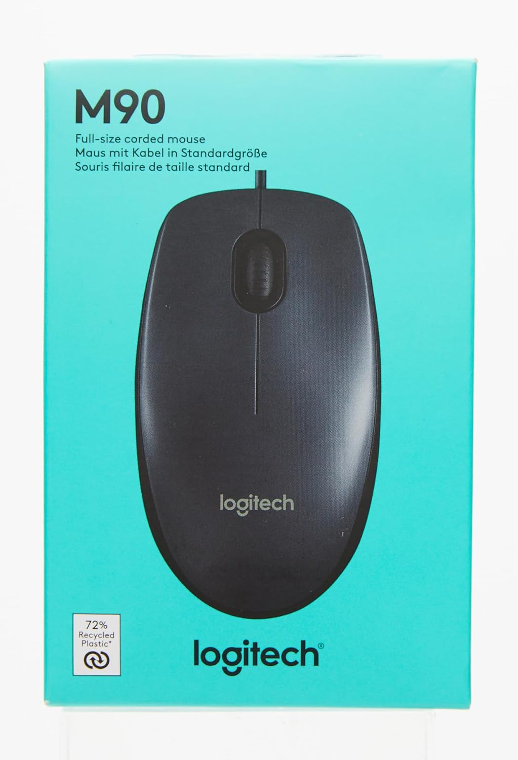 Logitech M90 Full Size Corded Mouse 2