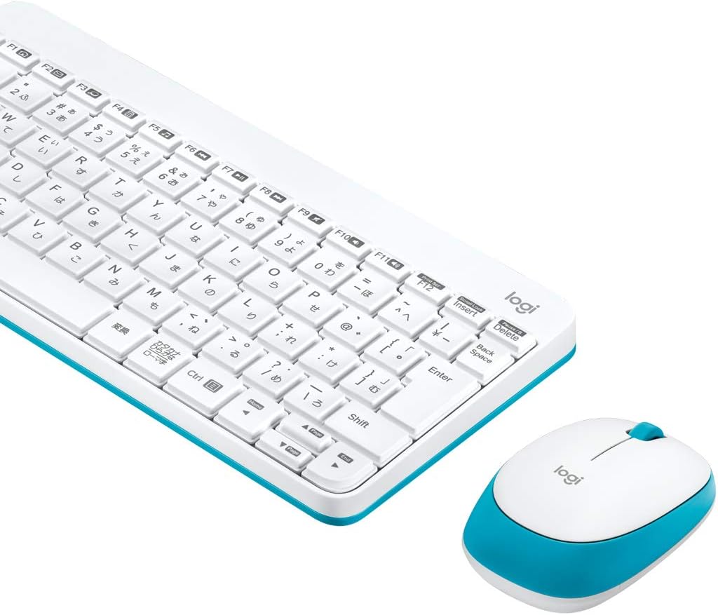 Logitech MK2405NANO Mouse and Keyboard Combo Black White