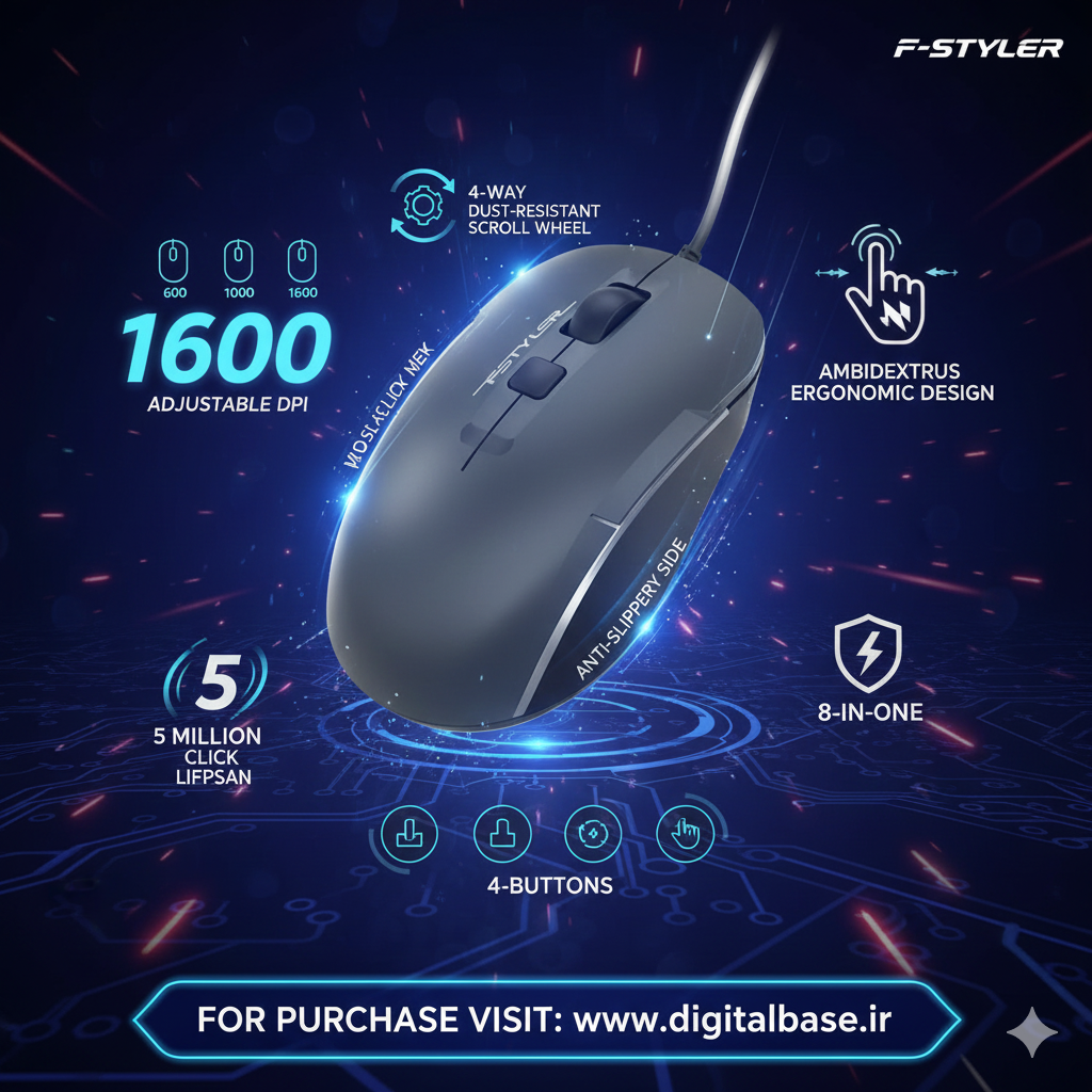 ماوس ایفورتک مدل A4Tech FM26S