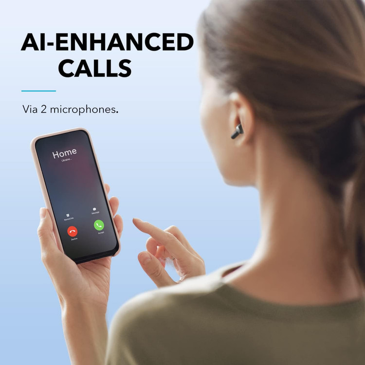 هدفون بی سیم انکر مدل Anker R100 wireless earbuds سفید اتصال سریع