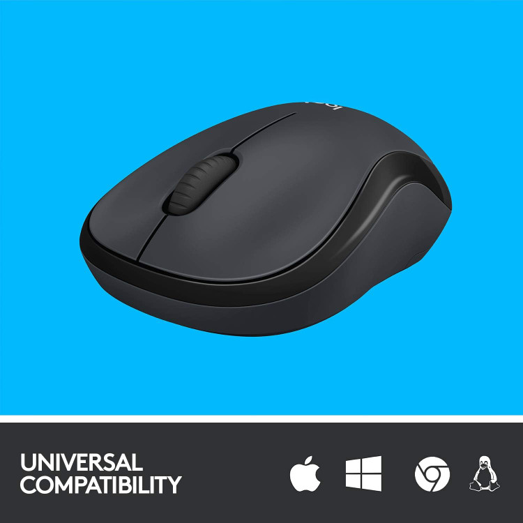 ماوس بی سیم و سایلنت لاجیتک مدل M221 ا