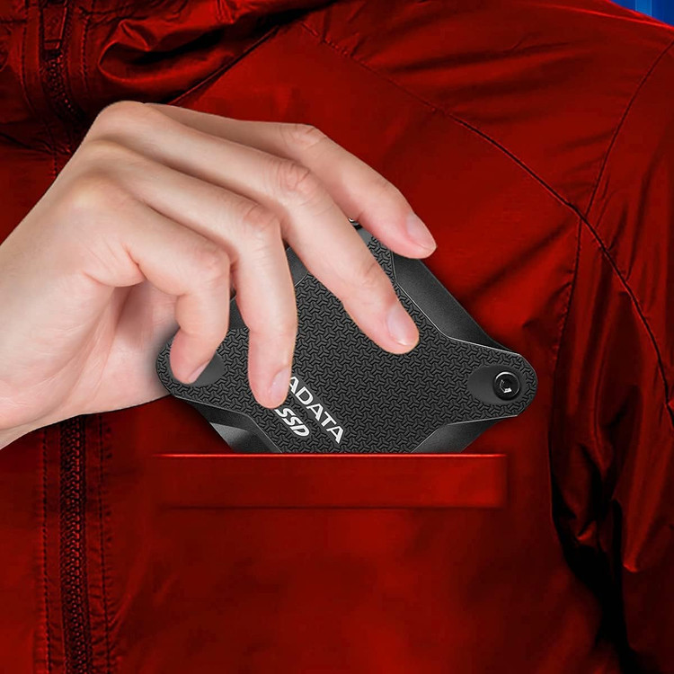 SSD اکسترنال ای دیتا مدل SD600Q سایز جیب