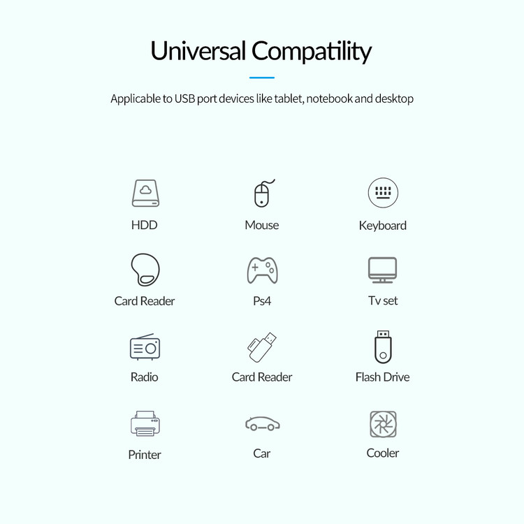 هاب USB 2.0 چهار پورت