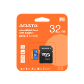 کارت حافظه microSDXC ای دیتا مدل Premier کلاس 10 استاندارد UHS-I V10 A1سرعت 100MBps ظرفیت 32، 64 و 128 گیگابایت به همراه آداپتور SD