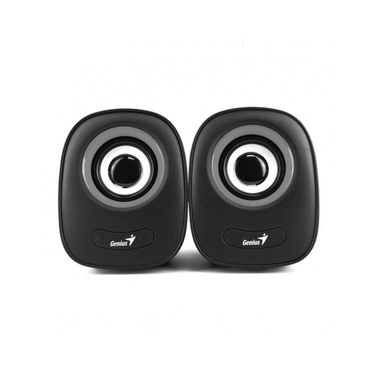 اسپیکر دو تیکه کوچک جنیوس مدل نمای روبروGenius SP-Q160
