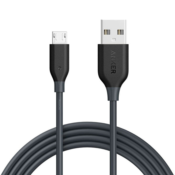 کابل 180سانتی‌متری Micro USB انکر مدل   PowerLine A8133 micro-USB  نمای کامل