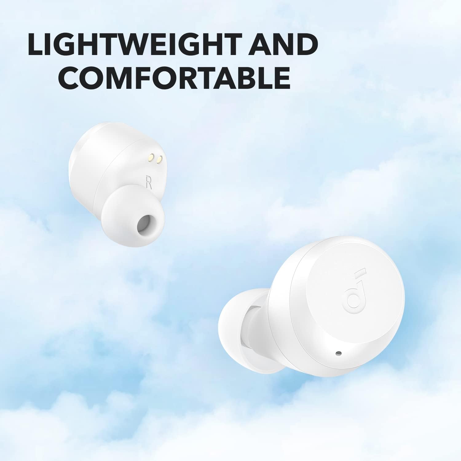 هندزفری بی سیم (ایربادز) انکر مدل SoundCore A20i True Wireless Earbuds A3948 تصویر دو گوشی