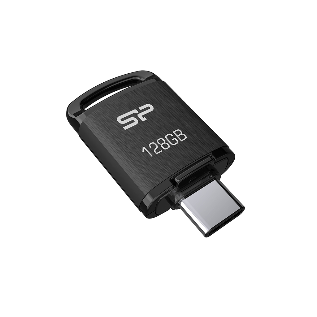 فلش سیلیکن پاور Type C 64GB USB3.2 (Gen1) Mobile C10 مشکی