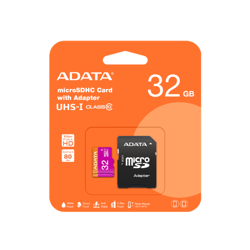 کارت حافظه 32 گیگابایت ای دیتا Premier microSDHC/SDXC UHS-I Class10