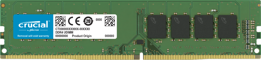 رم 8 گیگ کامپیوتر کروشل DDR4 2666 MHz UDIMM