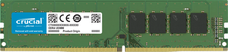 رم 8 گیگ کامپیوتر کروشل DDR4 2666 MHz UDIMM