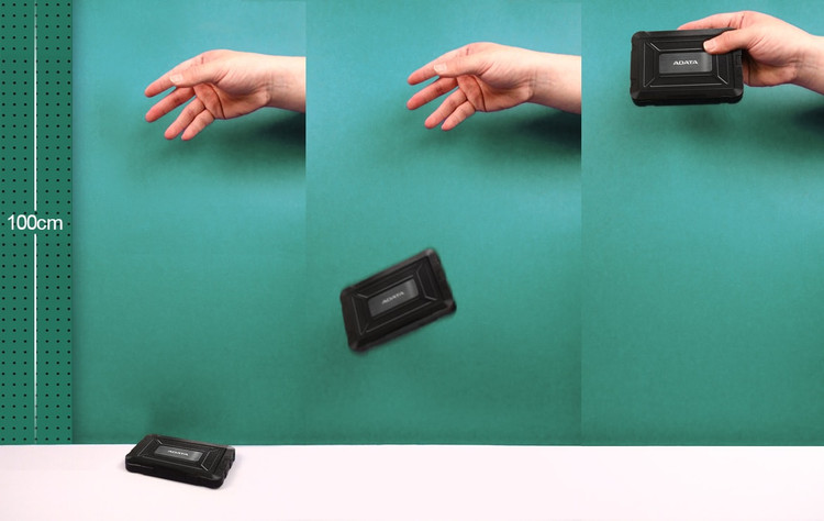 باکس SSD و هارد 2.5 اینچ ای دیتا ED600، ضد ضربه، آب و گرد و غبار 5