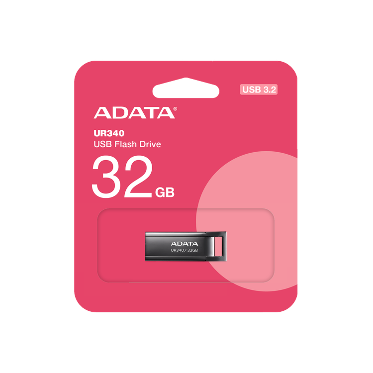 فلش 32 گیگ ای دیتا UR340 USB 3.2 چهارم