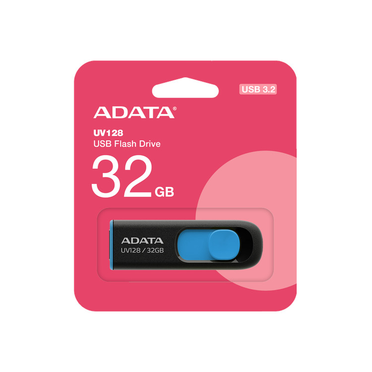 3 فلش مموری ای دیتا UV128 USB3.2 32GB