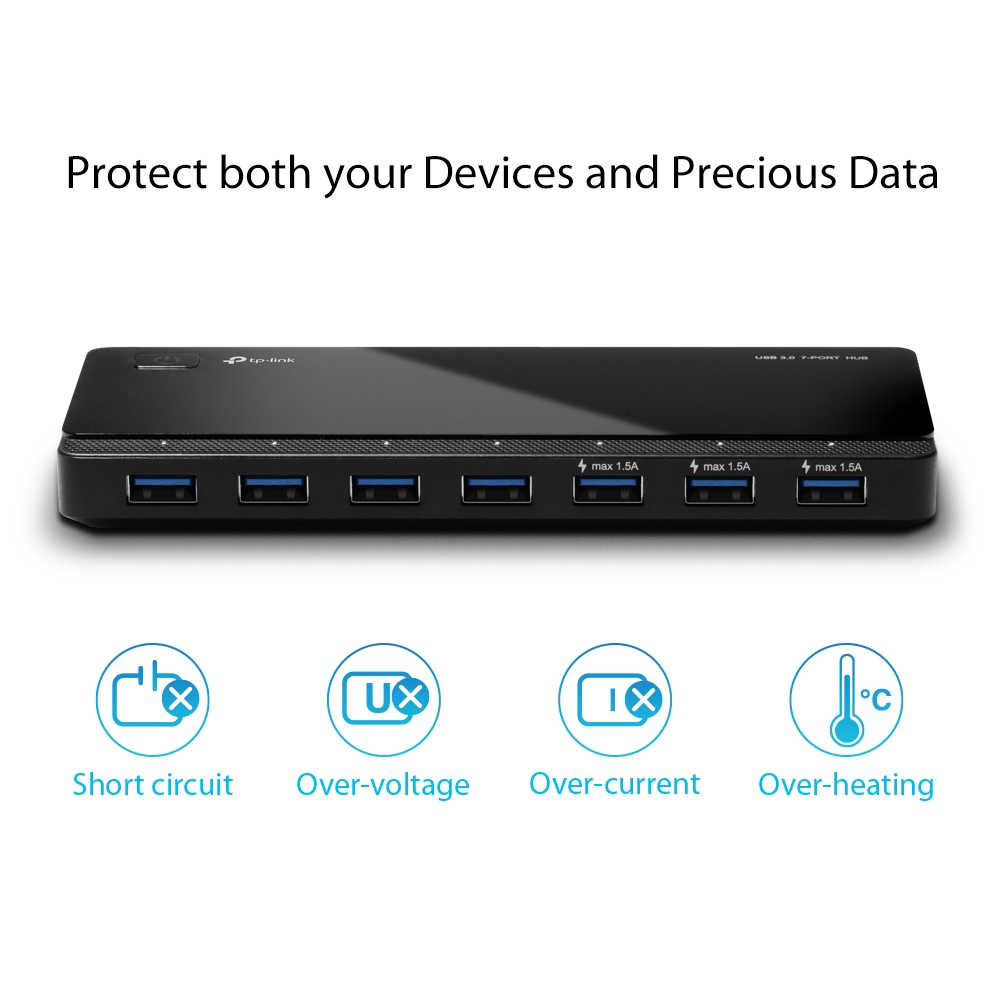 Tp-Link UH700 USB 3.0 7-Port Hub