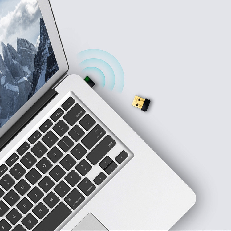 کارت شبکه USB بی سیم N150 Nano تی پی-لینک مدل TL-WN725N