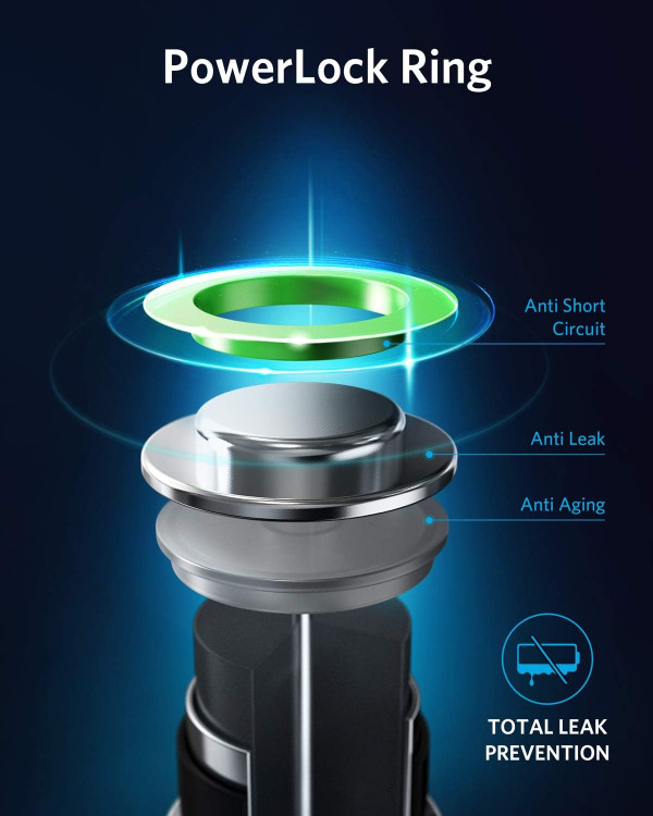 باتری نیم قلم AAA آلکالاین انکر ضد نشتی