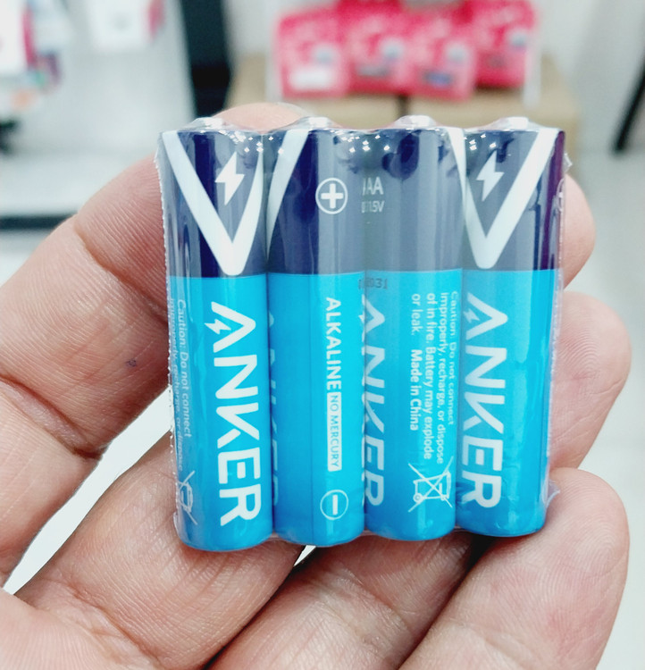 باتری نیم قلم AAA آلکالاین انکر تصاویر ادمین