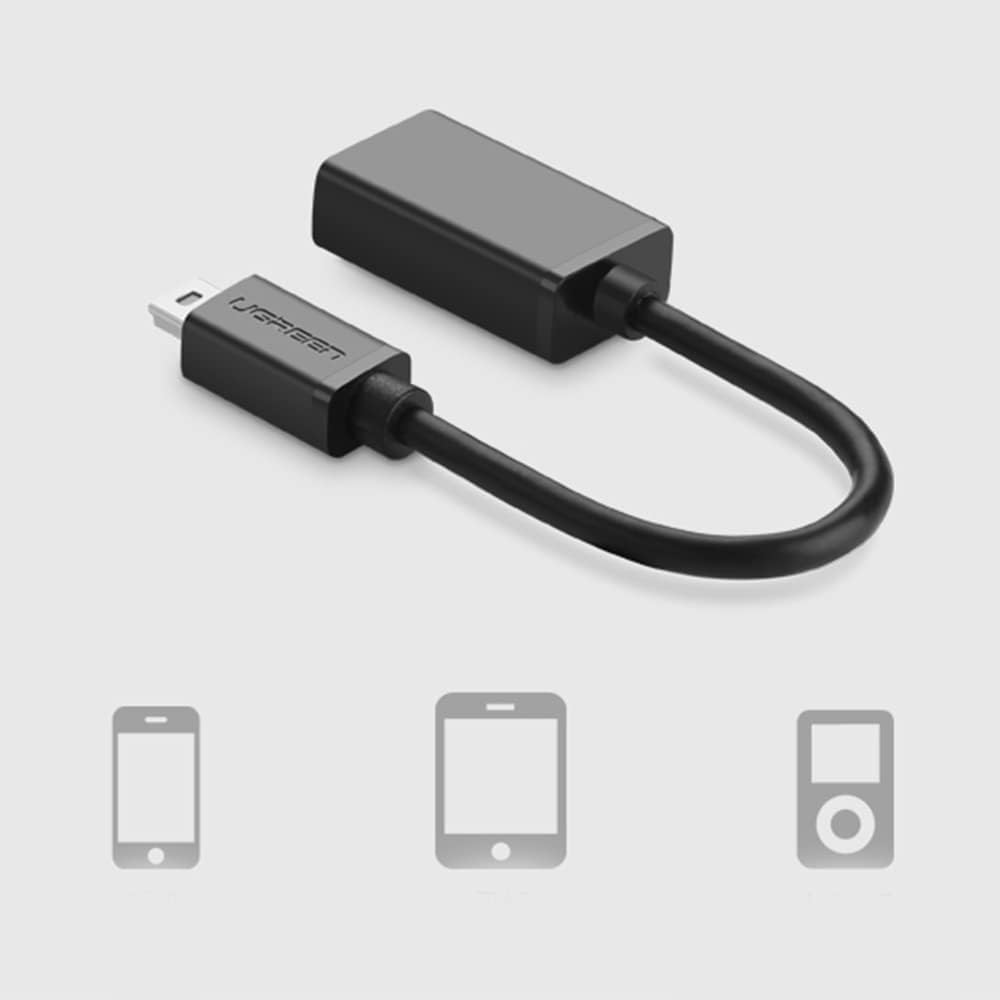 Mini USB OTG یوگرین مدل US249-10383 کاربرد