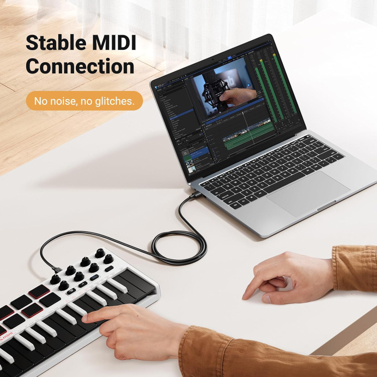 کابل پرینتر یوگرین مدل US135-10351 طول 3 متر وصل به پیانو