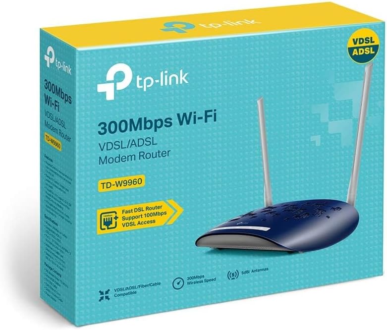 مودم روتر VDSL/ADSL تی پی لینک مدل TD-W9960 تصویر کارتن