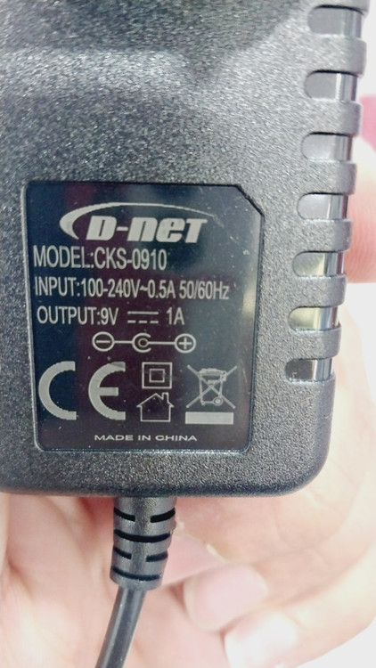 آداپتور مودم تی پی لینک 9 ولت 1 آمپر مشخصات