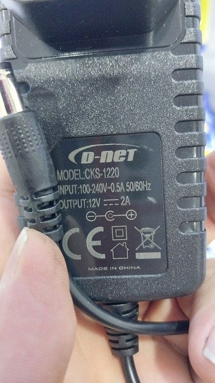 آداپتور 12 ولت 2 آمپر جلو م مشخصات