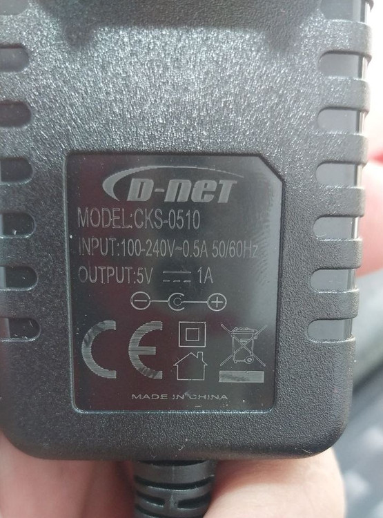 آداپتور 5 ولت 1 آمپر فیش ریز مشخصات