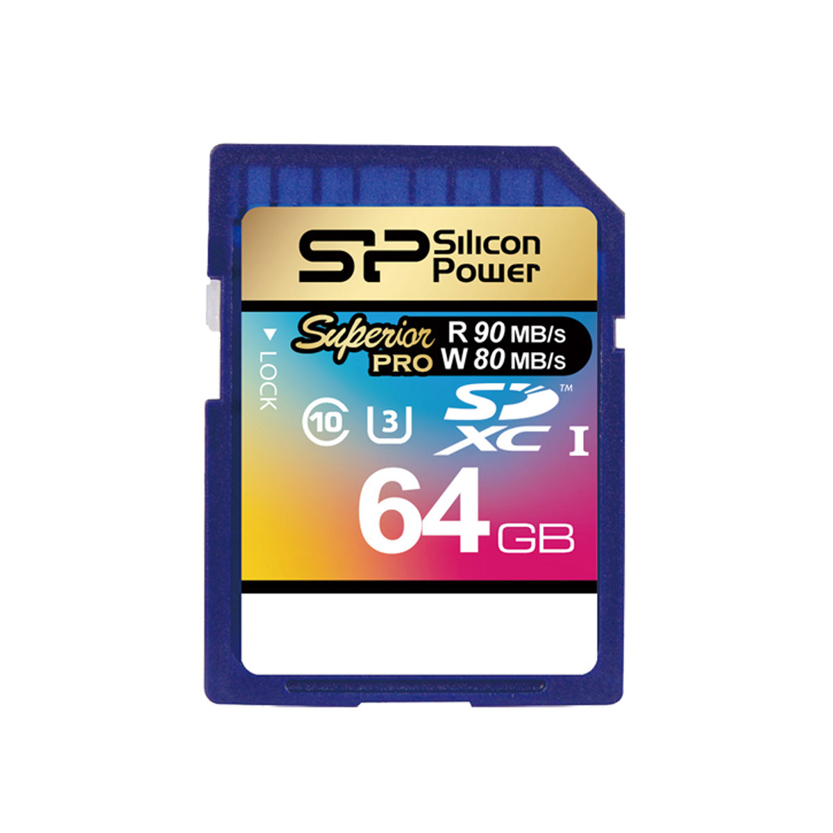 کارت حافظه 64 گیگابایت SD سیلیکون پاور Superior Pro SDXC UHS-I