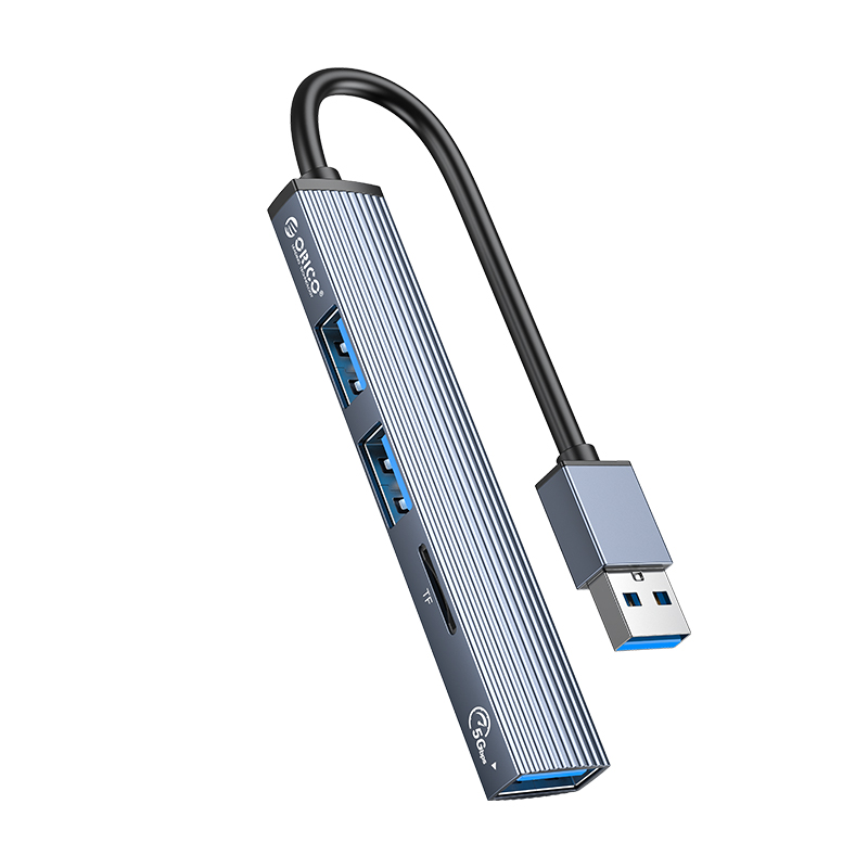 هاب 4 پورت USB3.0 اوریکو با کارت ریدر مدل AH-A12F