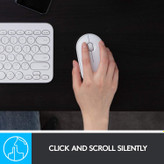 ماوس بی سیم لاجیتک مدل M350 Pebble White