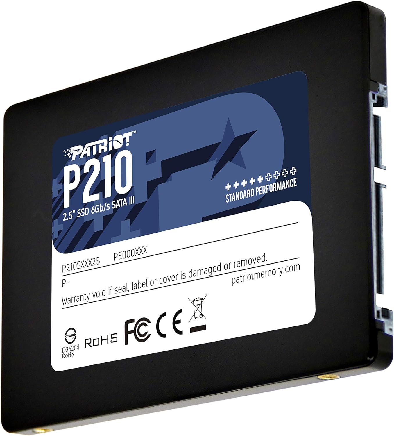 حافظه SSD پاتریوت 128 گیگابایت مدل P210 یک