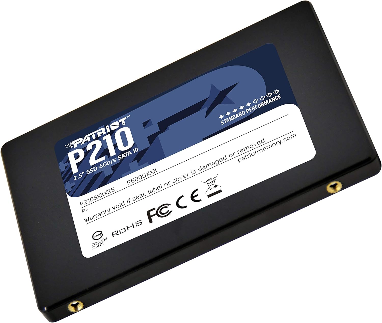 حافظه SSD پاتریوت 128 گیگابایت مدل P210 سه