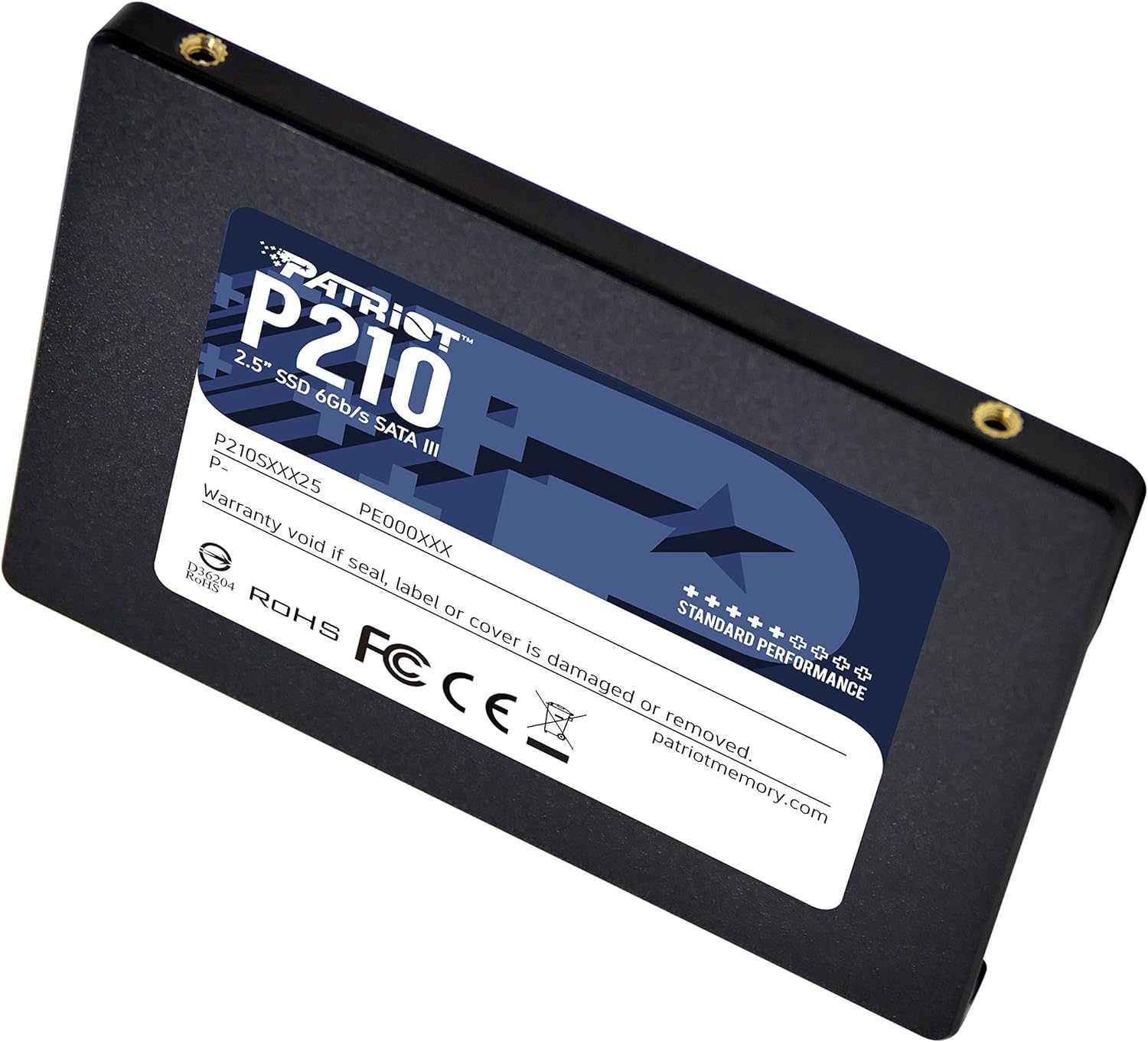 حافظه SSD پاتریوت 128 گیگابایت مدل P210 چهار