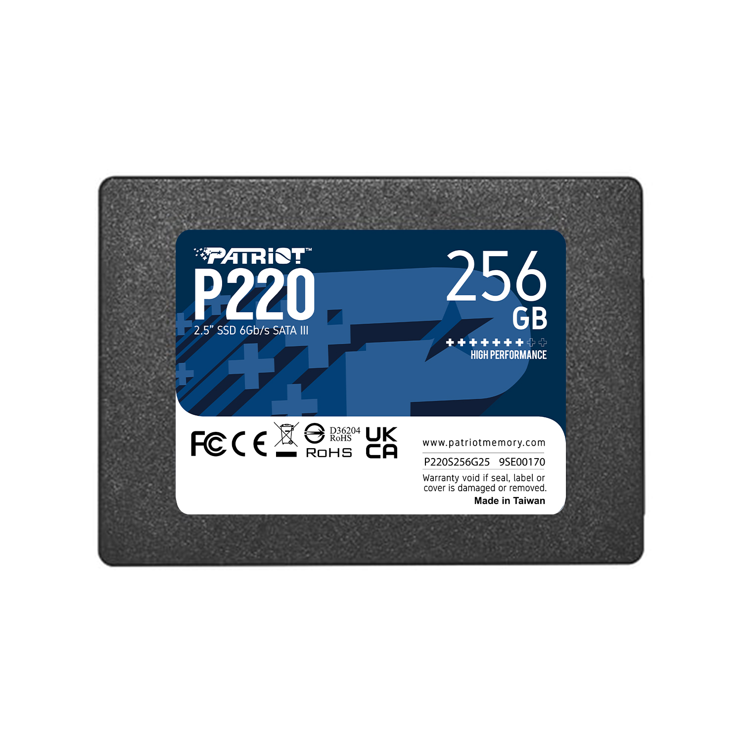 حافظه SSD پاتریوت 256 گیگابایت مدل P220