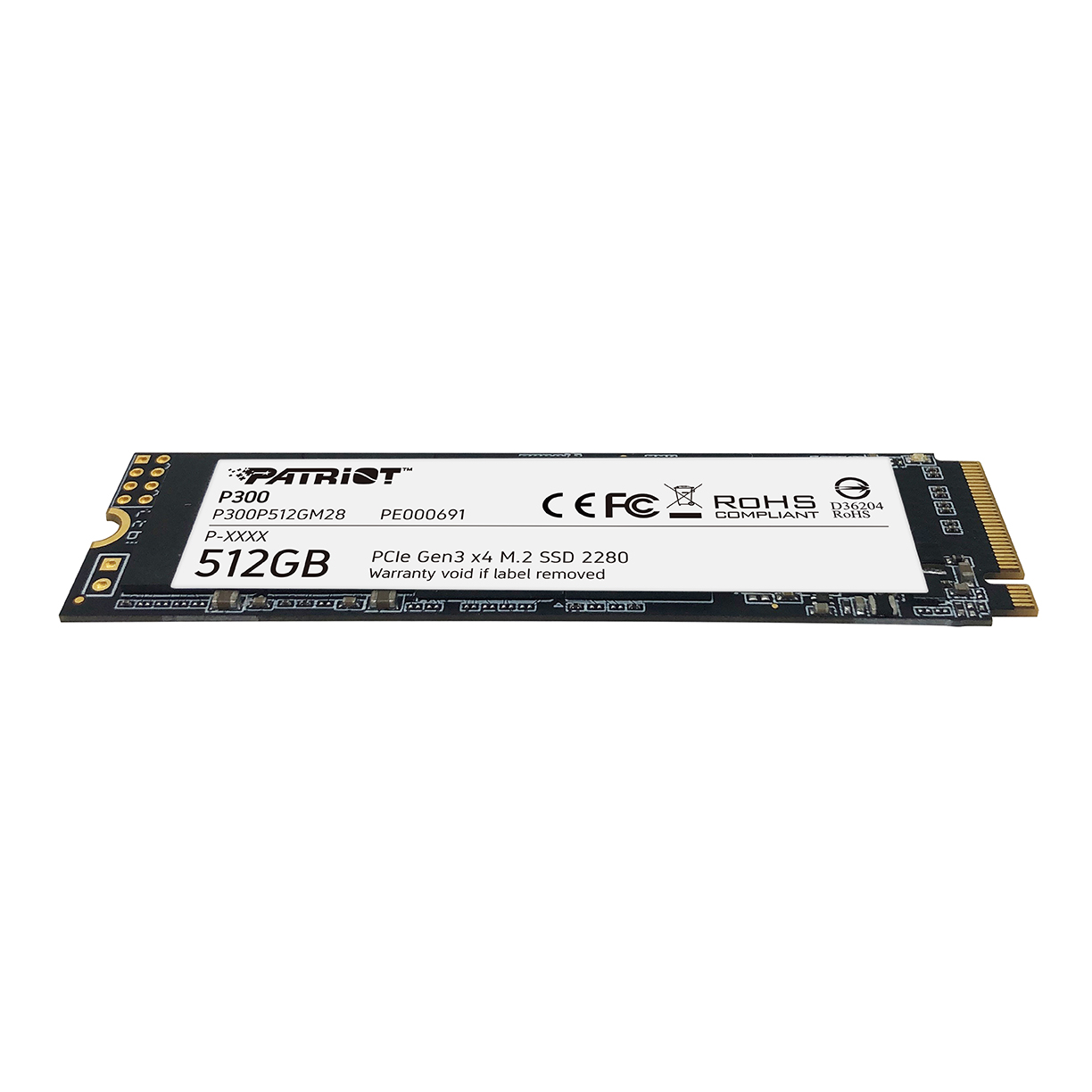 حافظه SSD پاتریوت 512 گیگابایت مدل P300 PCIe M.2