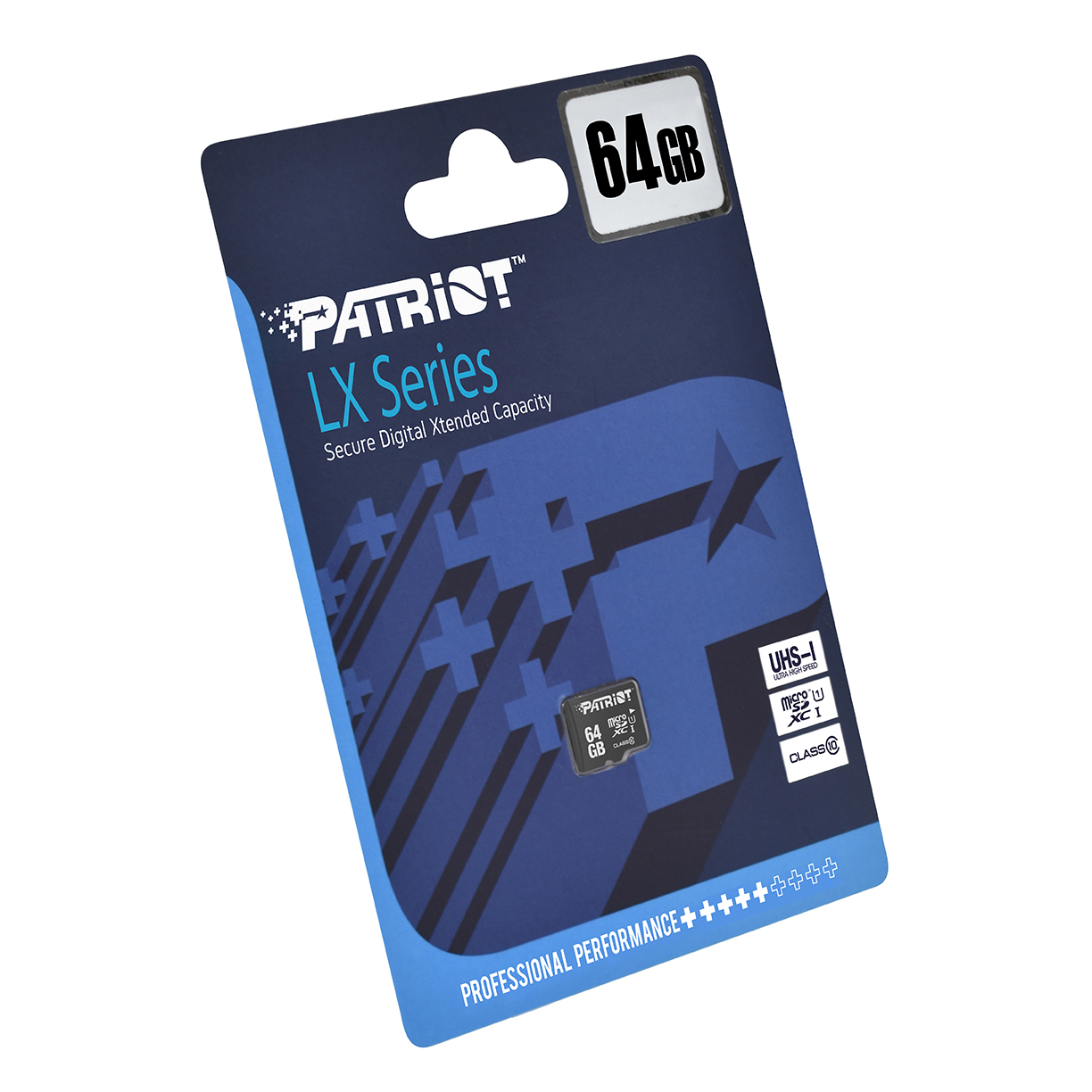 کارت حافظه 64GB پاتریوت LX Series micro SD Flash Memory card