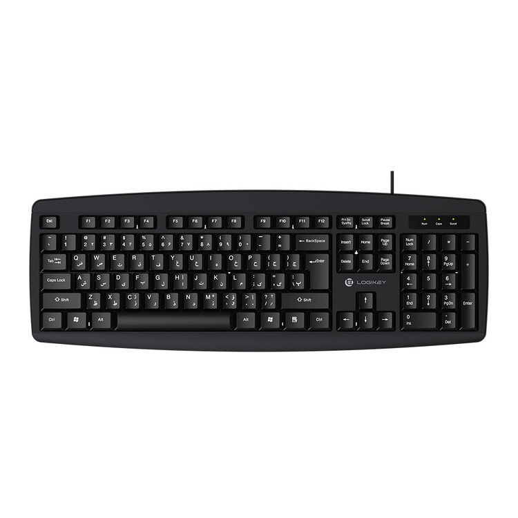 کیبورد سیمی لاجیکی مدل K113B