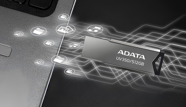 فلش مموری ای دیتا مدل UV350 ظرفیت 32 گیگ