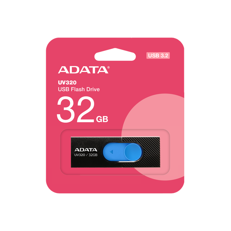 فلش مموری ای دیتا UV320 ظرفیت 32 گیگابایت
