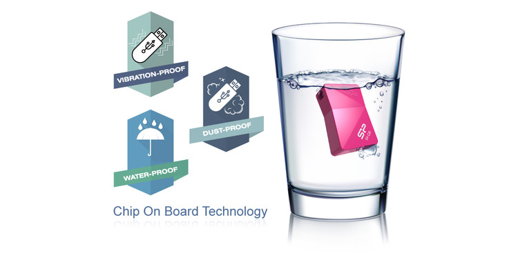 فلش مموری سیلیکون پاور مدل T08 ظرفیت 16 گیگابایت