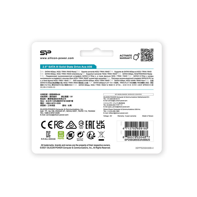 حافظه SSD سیلیکون پاور مدل Ace A56 ظرفیت 512 گیگابایت