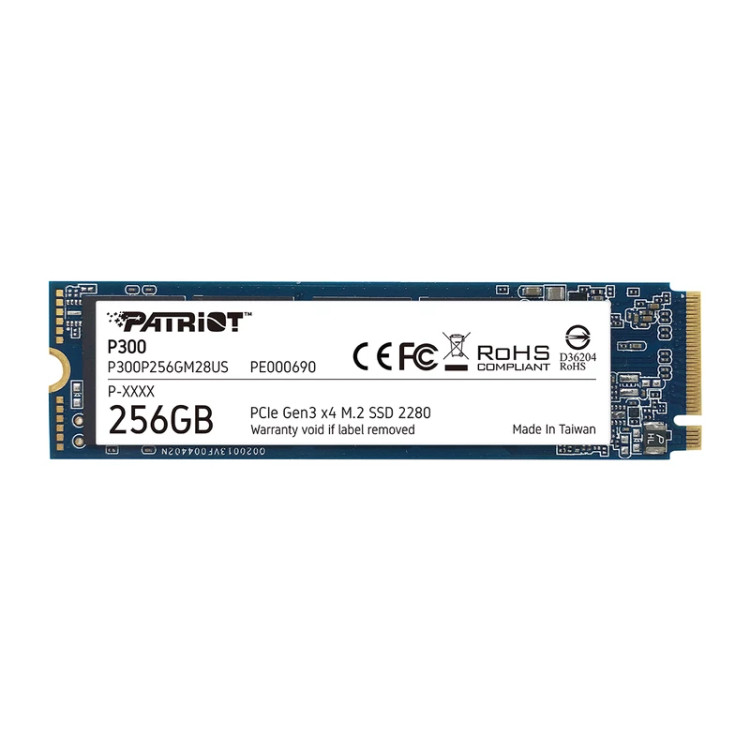 حافظه SSD پاتریوت 256 گیگابایت مدل P300 PCIe M.2