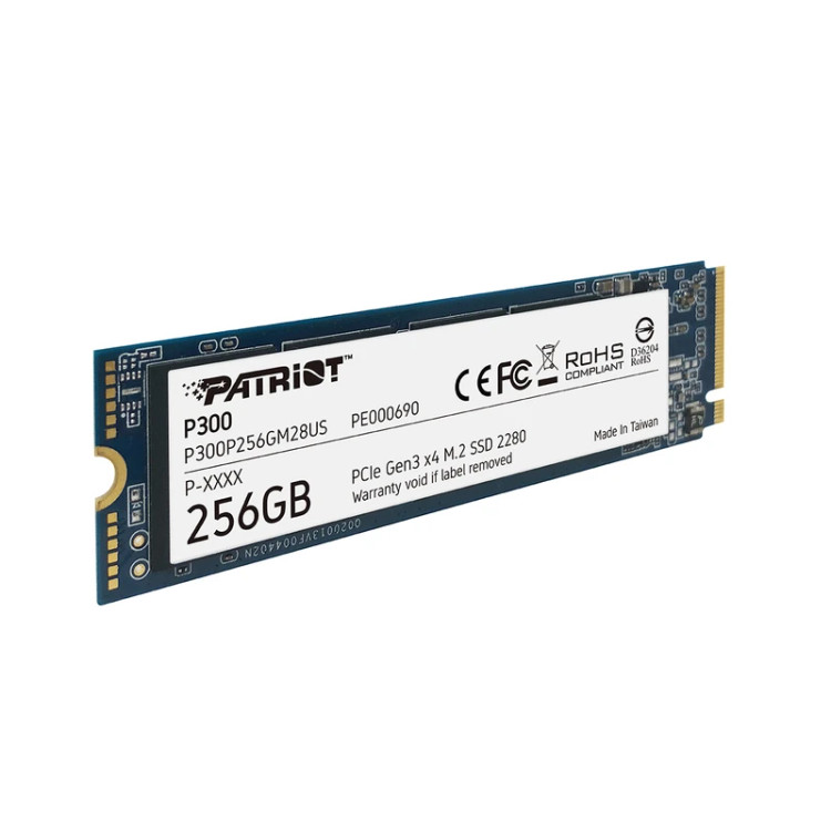 حافظه SSD پاتریوت 256 گیگابایت مدل P300 PCIe M.2