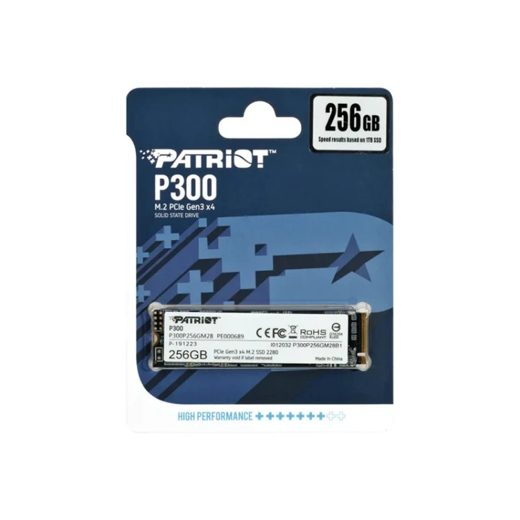 حافظه SSD پاتریوت 256 گیگابایت مدل P300 PCIe M.2