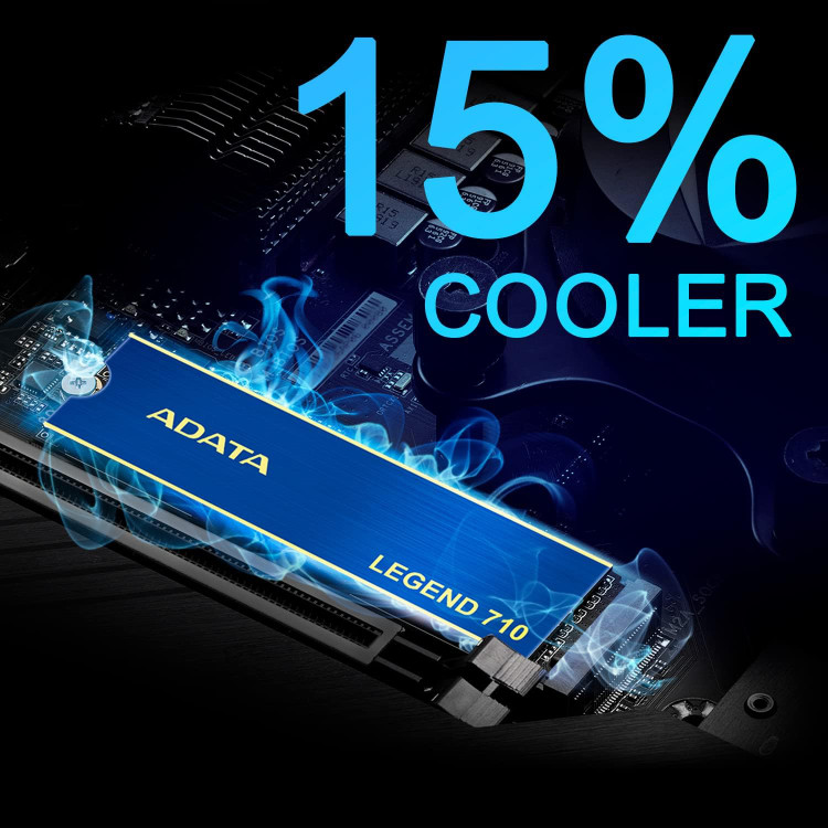 حافظه SSD ای دیتا مدل Legend 710 ظرفیت 256 گیگابایت