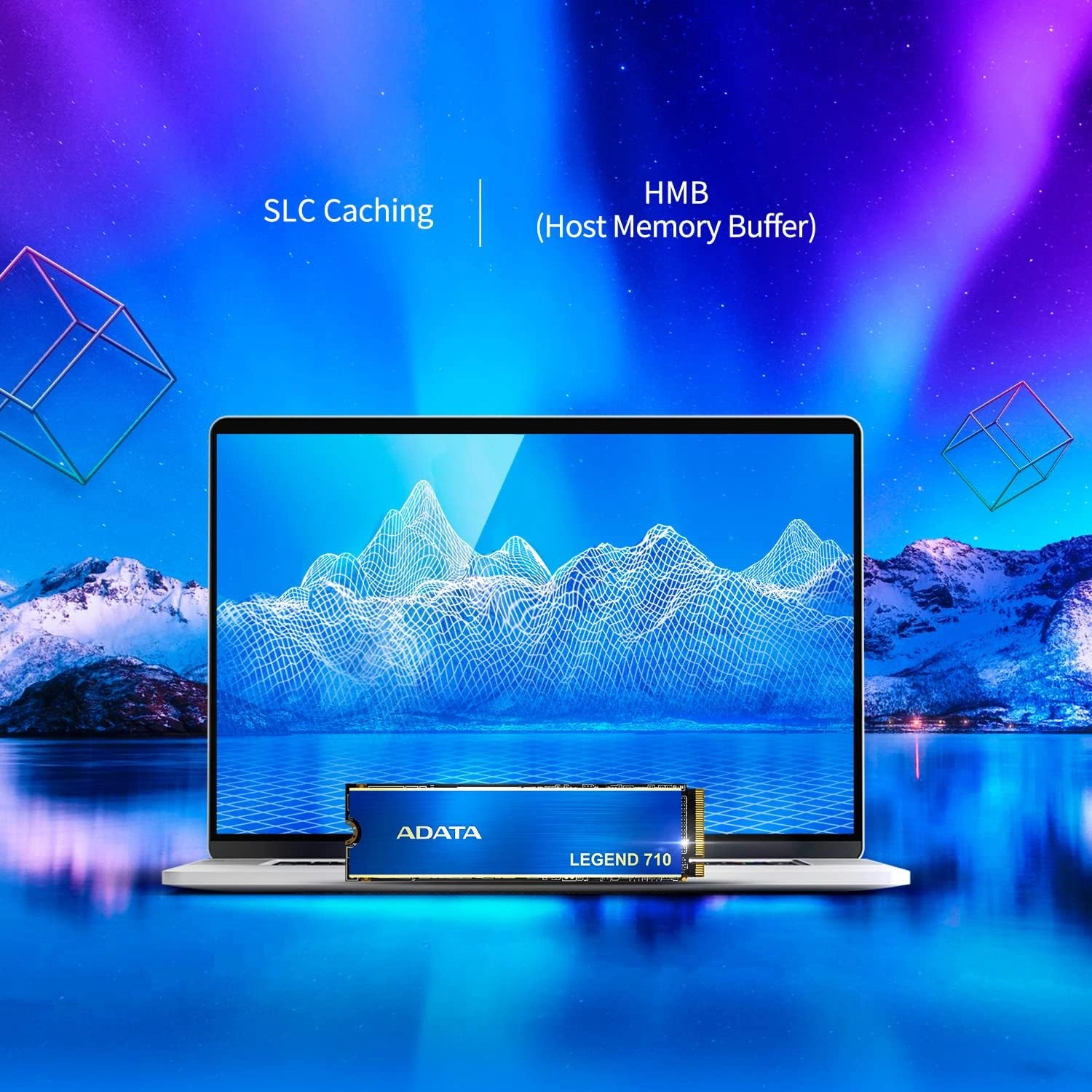 حافظه SSD ای دیتا مدل Legend 710 ظرفیت 256 گیگابایت